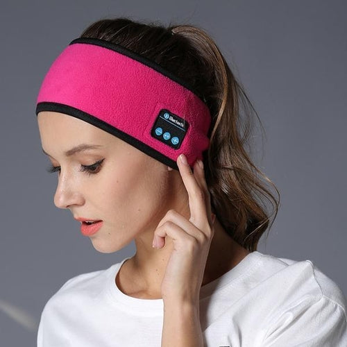Wireless Bluetooth Fitness Headband – Music, Calls & Sport Comfort (Sold by SabbaVie™)