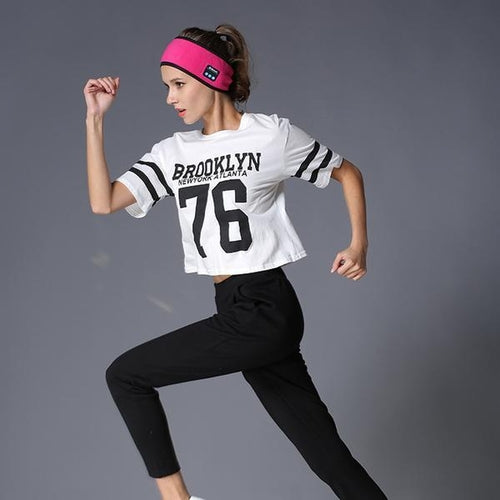 Wireless Bluetooth Fitness Headband – Music, Calls & Sport Comfort (Sold by SabbaVie™)