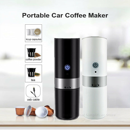 ✅Portable Capsule Coffee Maker — Compact Travel Espresso Machine |  SabbaVie™