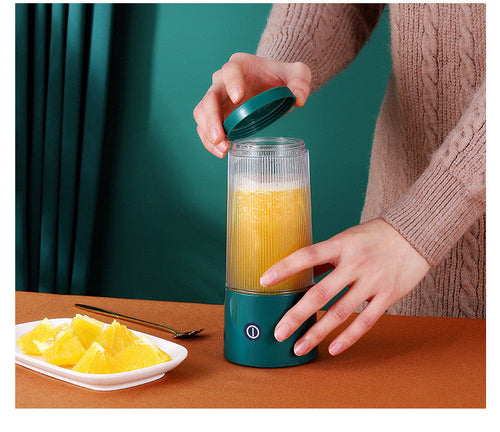 SabbaVie™ Rechargeable Portable Juicer Cup – Mini Smoothie Blender for Travel, Home & Office