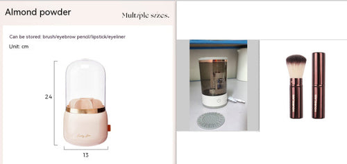 Electric Makeup Brush Cleaner & Dryer – Automatic USB Cleaning Machine (Sold by SabbaVie™)
