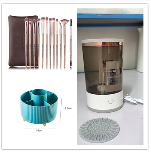 Electric Makeup Brush Cleaner & Dryer – Automatic USB Cleaning Machine (Sold by SabbaVie™)