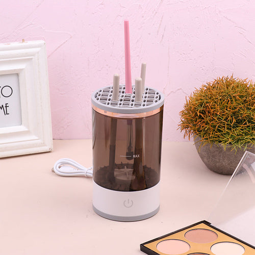 Electric Makeup Brush Cleaner & Dryer – Automatic USB Cleaning Machine (Sold by SabbaVie™)