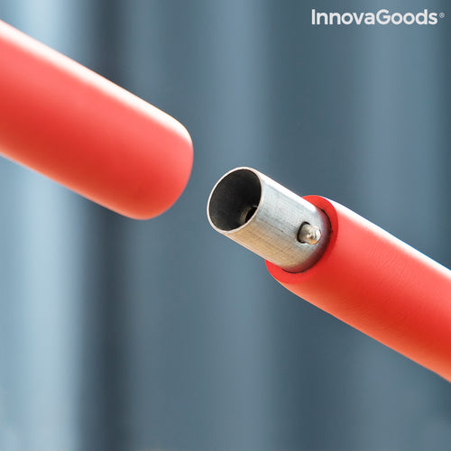 Portable Fitness Bar with Resistance Bands & Full-Body Workout Guide (Sold by SabbaVie™)