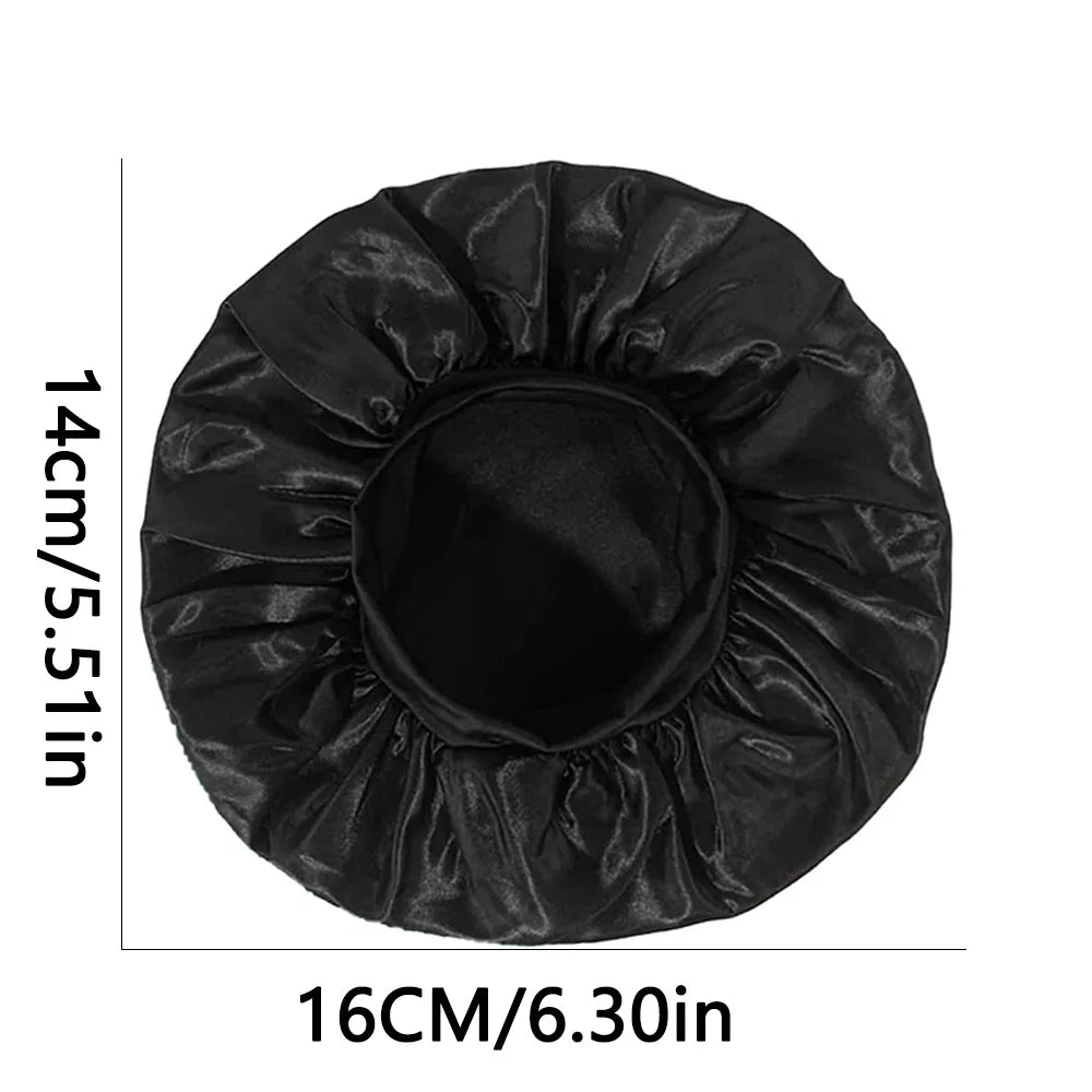 🎀 SabbaVie™ Satin Night Hair Cap — Protect Hair While You Sleep
