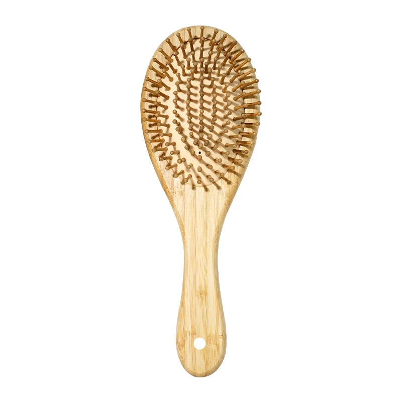 🪵 SabbaVie™ Natural Bamboo Hair Comb Collection — Anti-Static Massage & Detangling Brush Set
