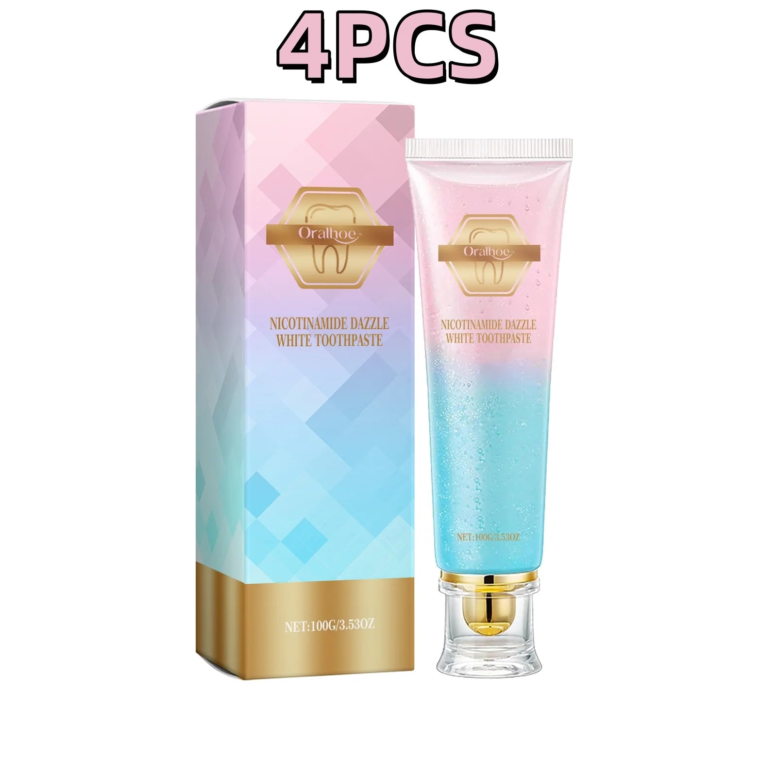 Teeth Whitening & Fresh Breath Toothpaste | Removes Stains, Whitens, and Protects Oral Hygiene (Sold by SabbaVie™)