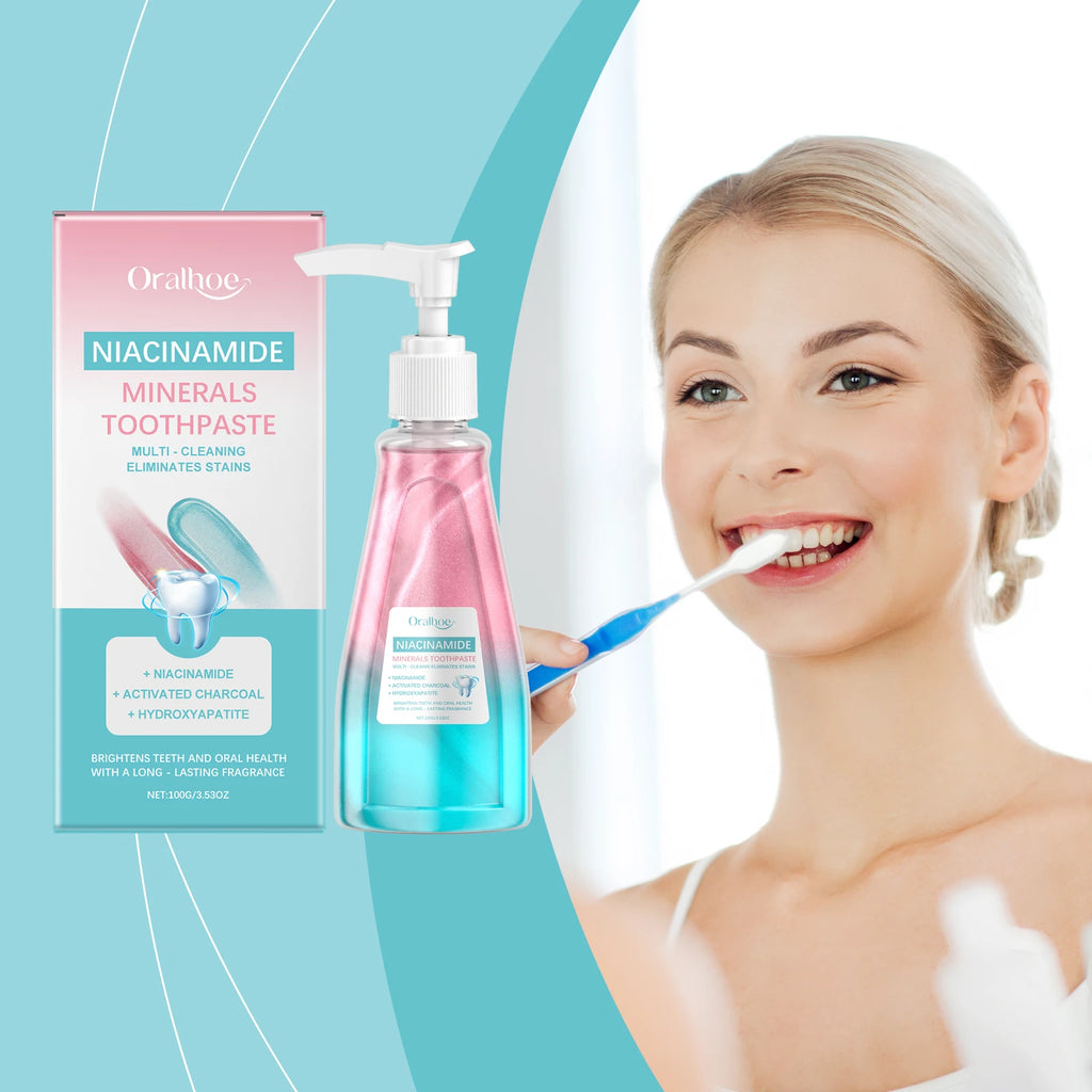 Teeth Whitening & Fresh Breath Toothpaste | Removes Stains, Whitens, and Protects Oral Hygiene (Sold by SabbaVie™)