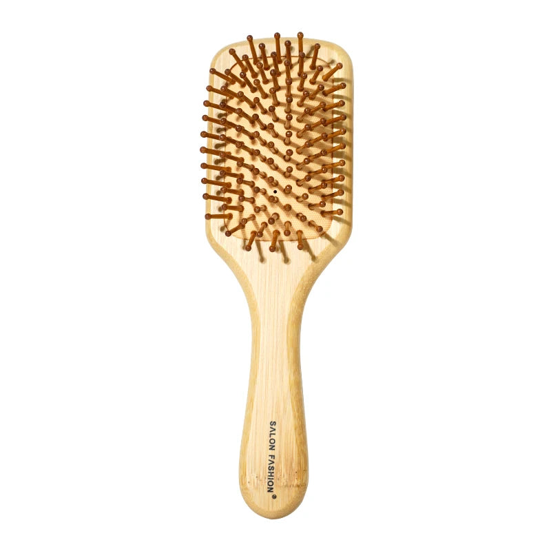 🪵 SabbaVie™ Natural Bamboo Hair Comb Collection — Anti-Static Massage & Detangling Brush Set