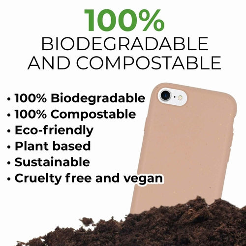Biodegradable phone case - Pink | SabbaVie™