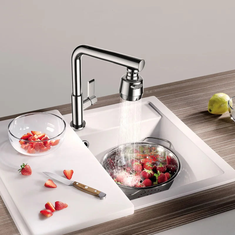 🚰 6️⃣ SabbaVie™ 2/3 Mode Faucet Extender — Adjustable Water Saver