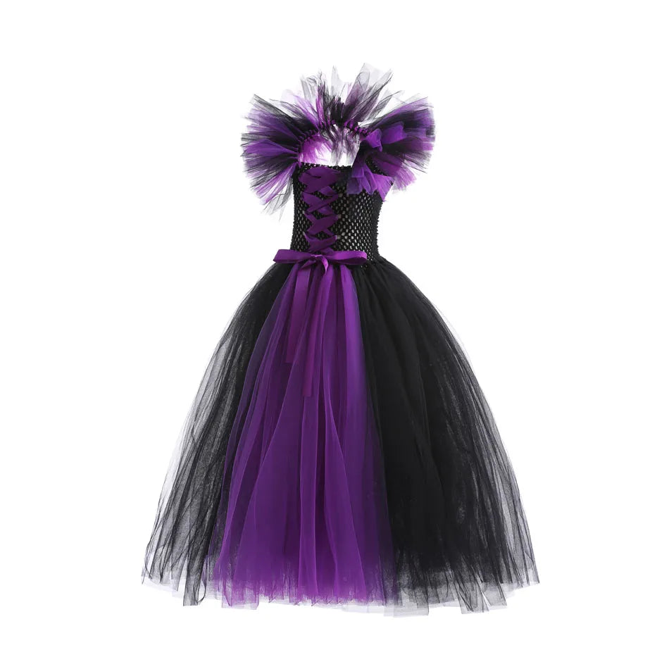 SabbaVie™ Queen of Darkness Costume – Elegant Witch Dress