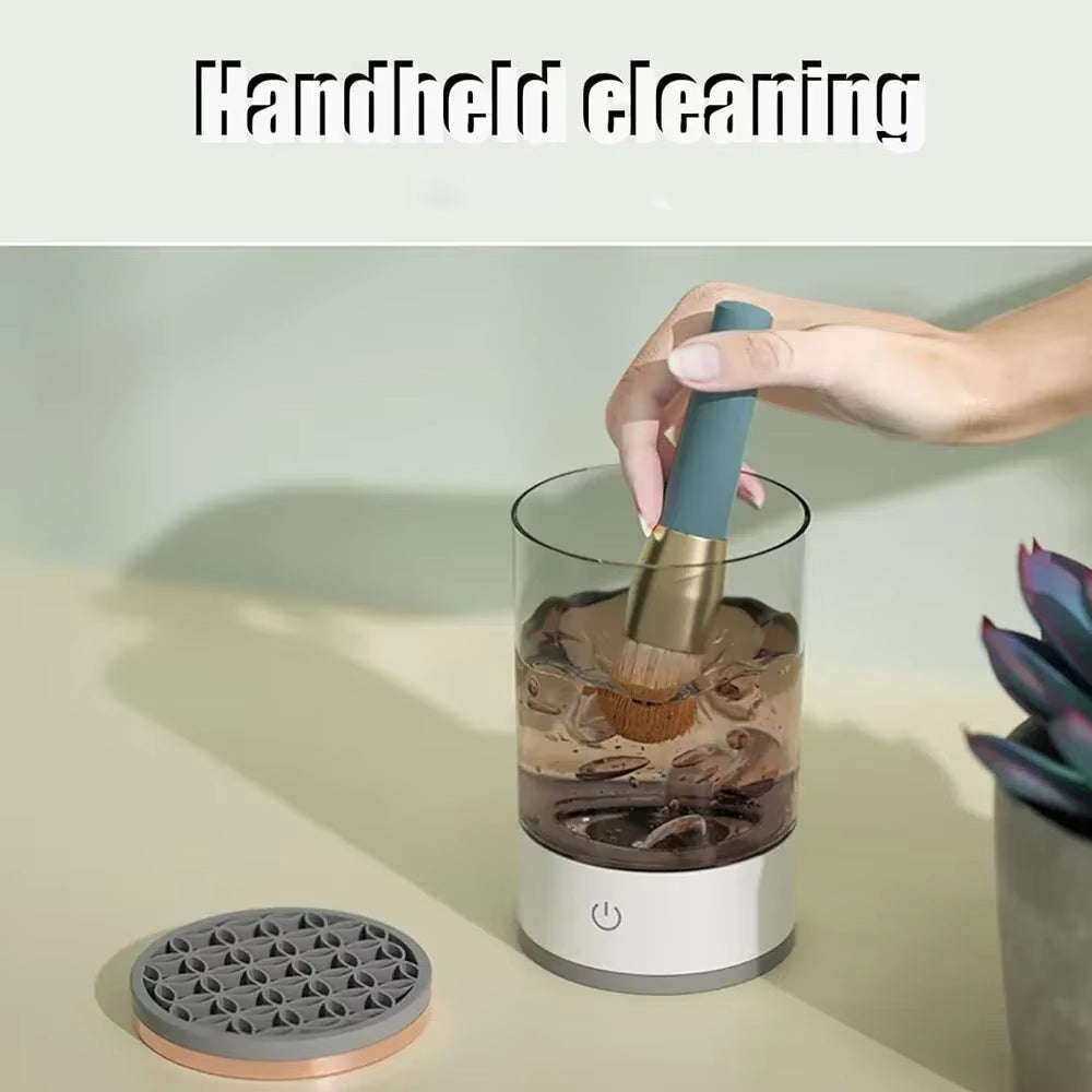 SabbaVie™ Automatic Electric Brush Cleaner — Pro Stand