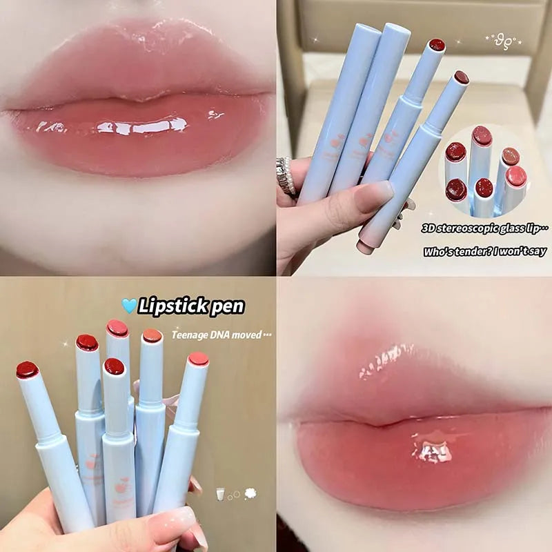 🪞 SabbaVie™ Mirror Glossy Lip Plumper – Long-Lasting Moisturizing Lip Glaze