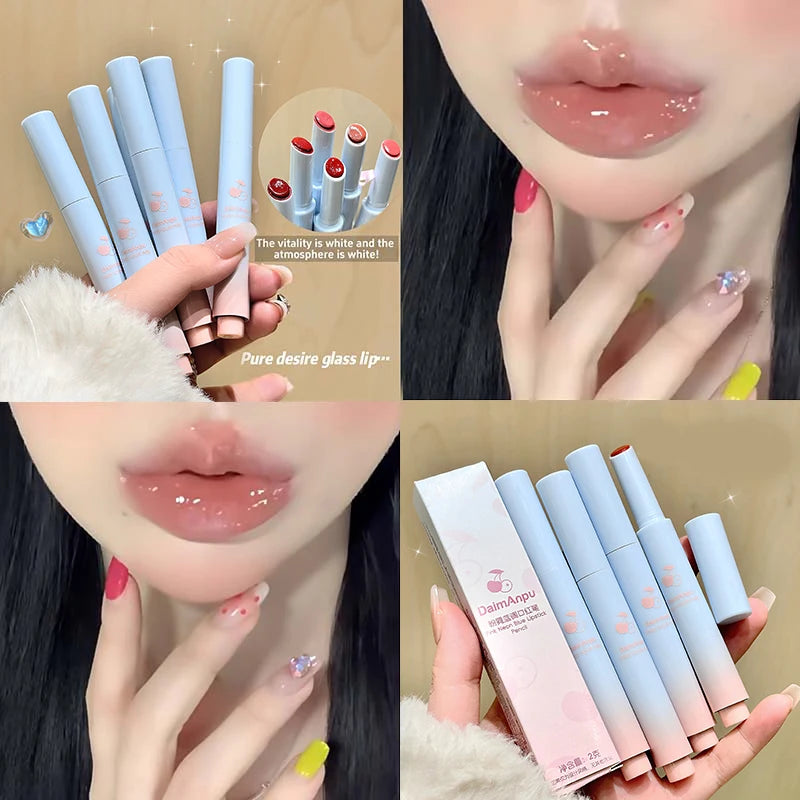 🪞 SabbaVie™ Mirror Glossy Lip Plumper – Long-Lasting Moisturizing Lip Glaze