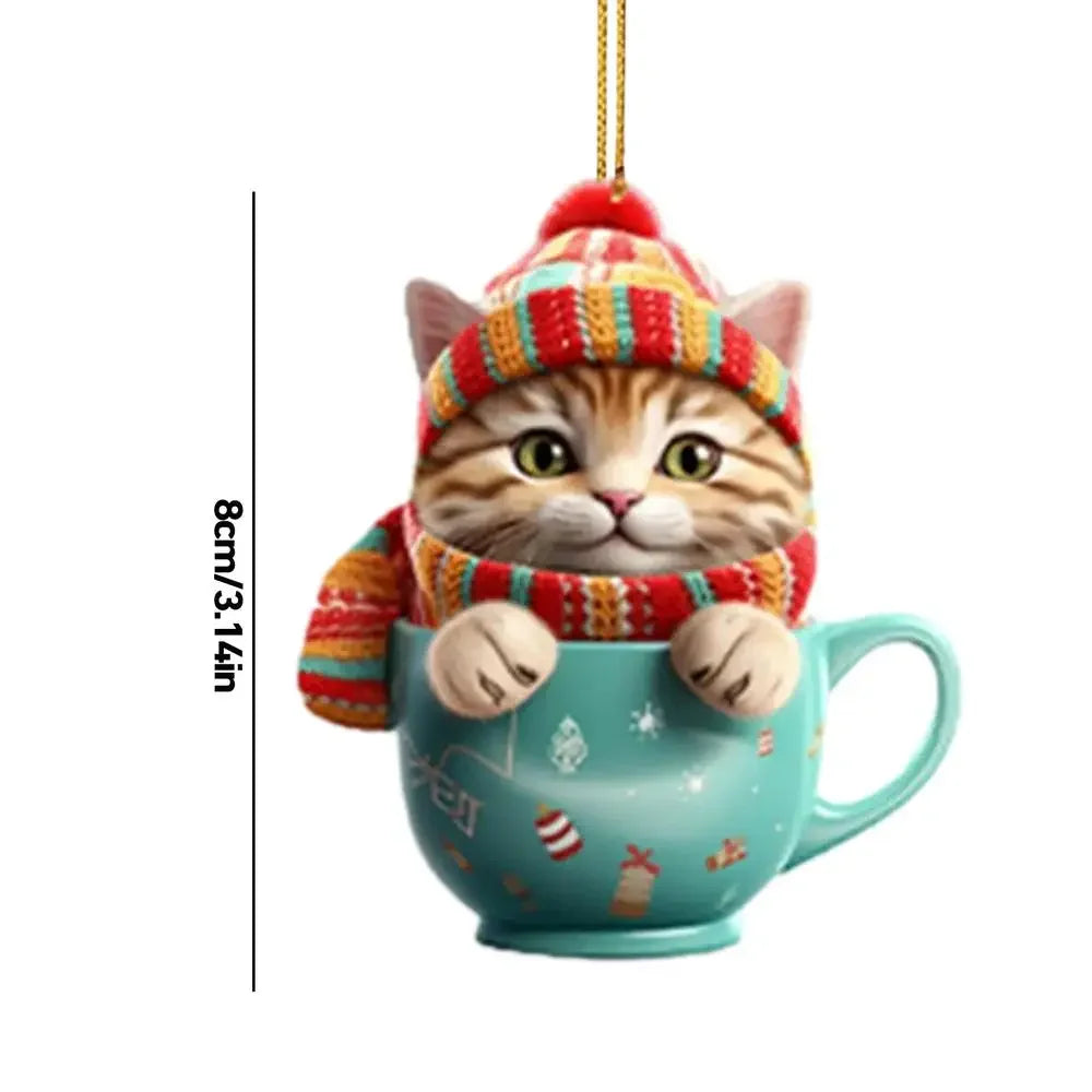 SabbaVie™ Mini Christmas Character Figurines – 8cm Holiday Table Decorations