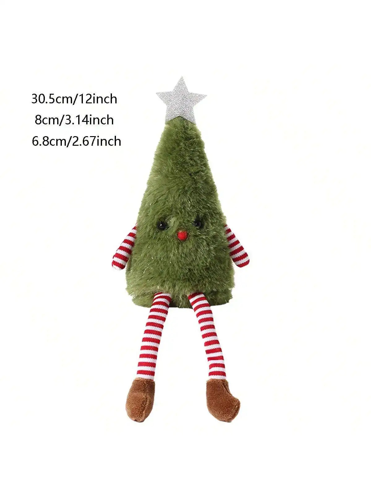 SabbaVie™ Cute Plush Christmas Tree & Snowman Dolls – Festive Home & Party Decoration 2026