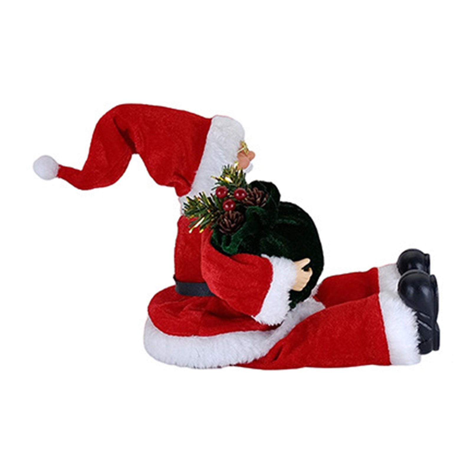 SabbaVie™ Luxury Christmas Standing Santa Figurines – Handcrafted Holiday Décor