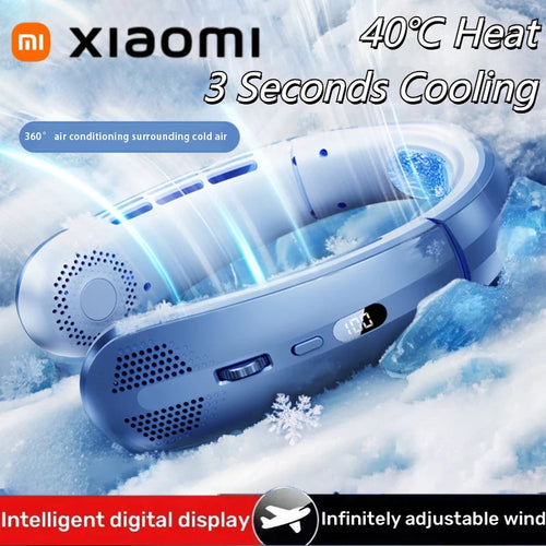 Xiaomi™ 8000mAh Electric Hanging Neck Fan – Sold by SabbaVie
