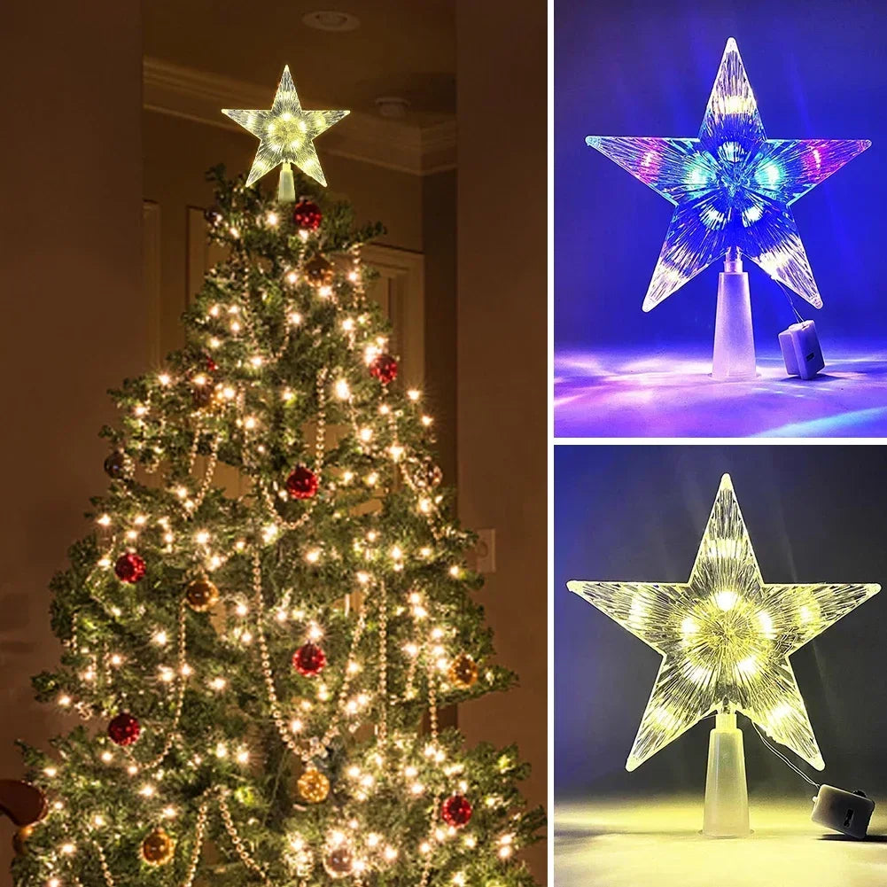 SabbaVie™ LED Star Projection Light – Colorful or Warm