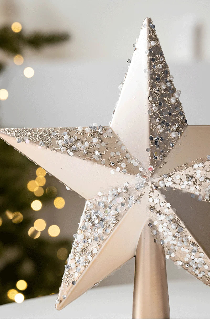 SabbaVie™ Luxury LED Christmas Tree with Ornaments – Warm Glow Holiday Decor