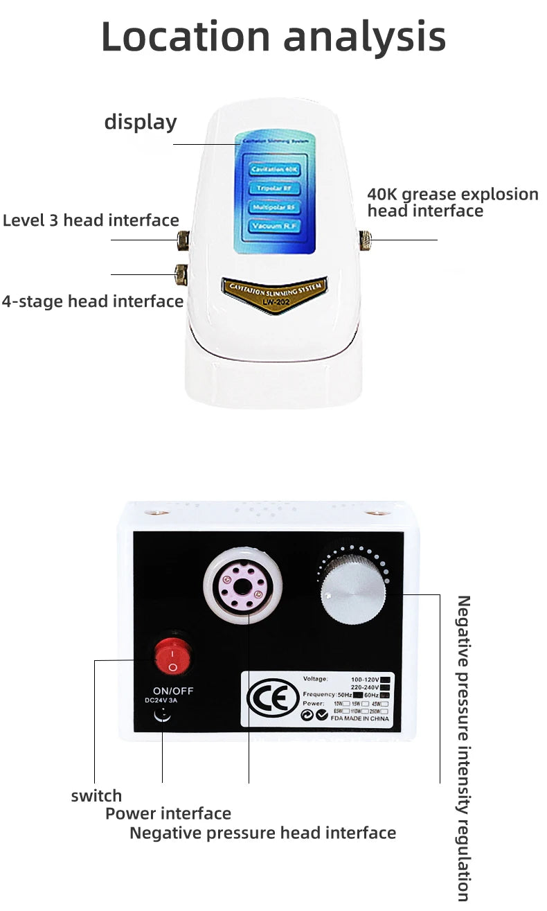 🔭 2️⃣ SabbaVie™ 4-in-1 Ultrasonic Cavitation Body Slimming Machine