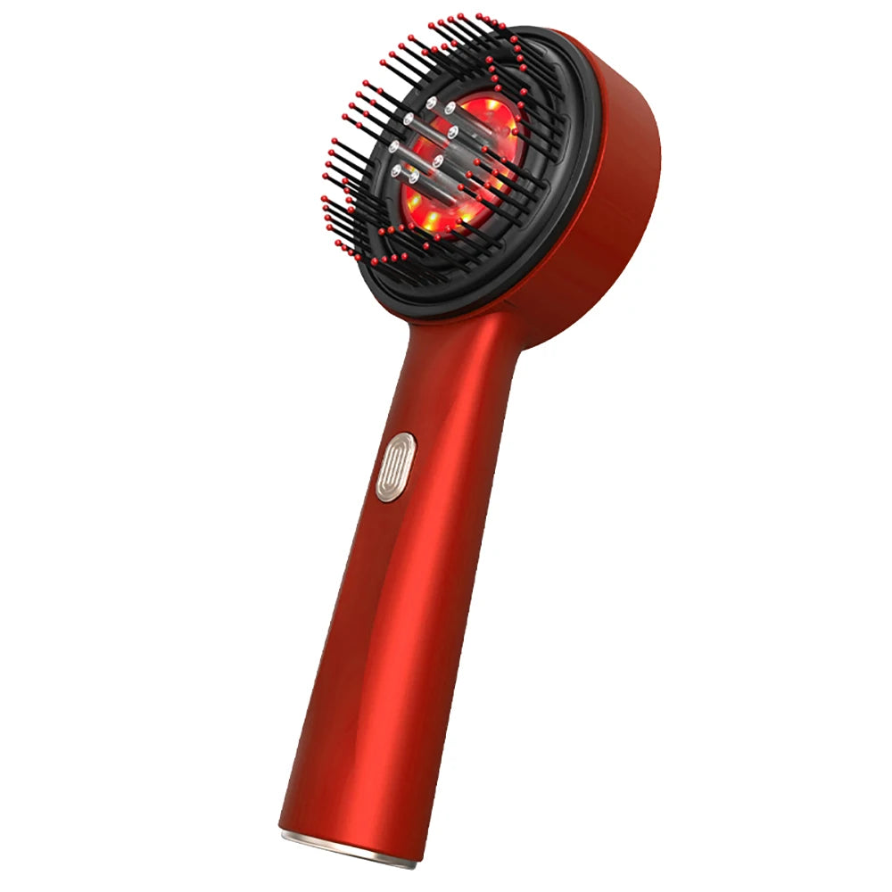 💆‍♀️ 3️⃣ SabbaVie™ Electric Hair & Scalp Massage Comb — Vibrating Infrared Comb