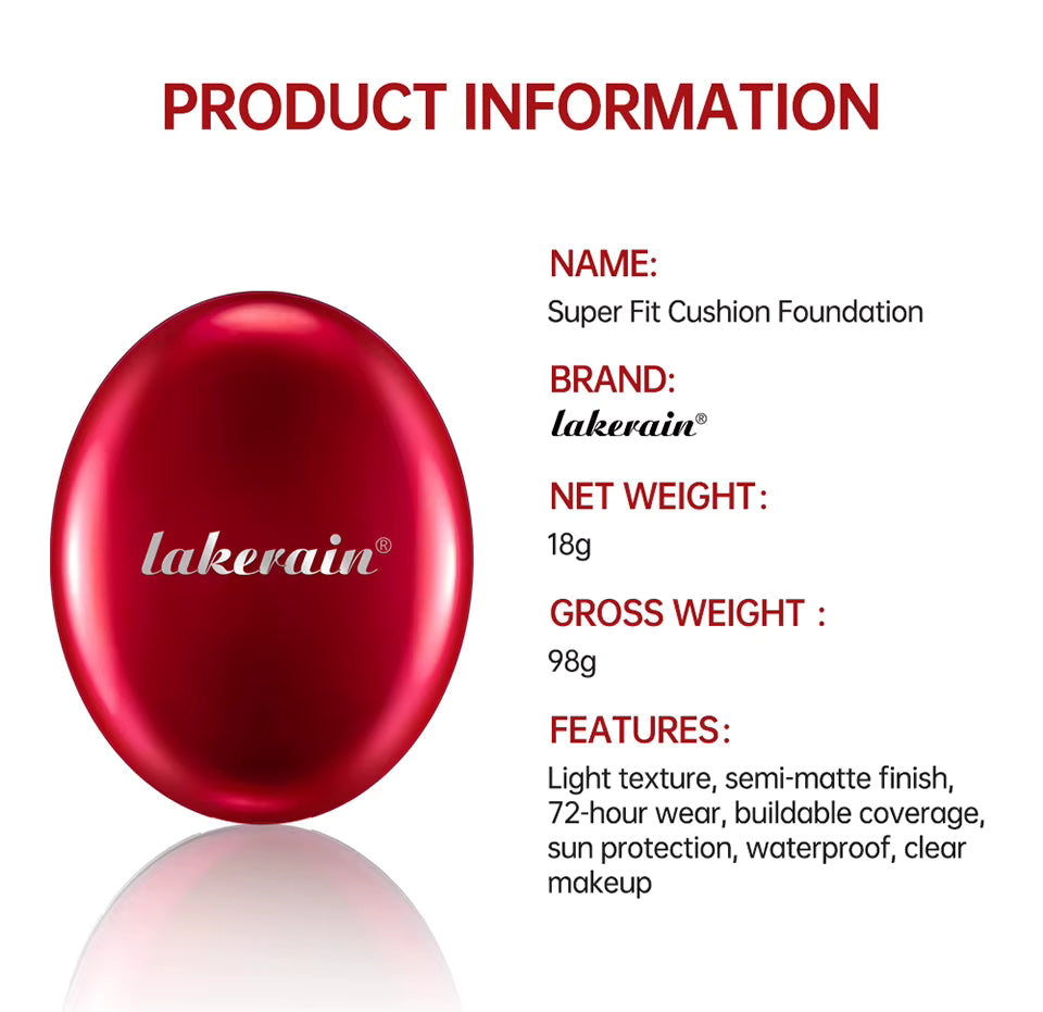 SabbaVie™ Sunscreen Cushion Foundation — SPF Glow Base