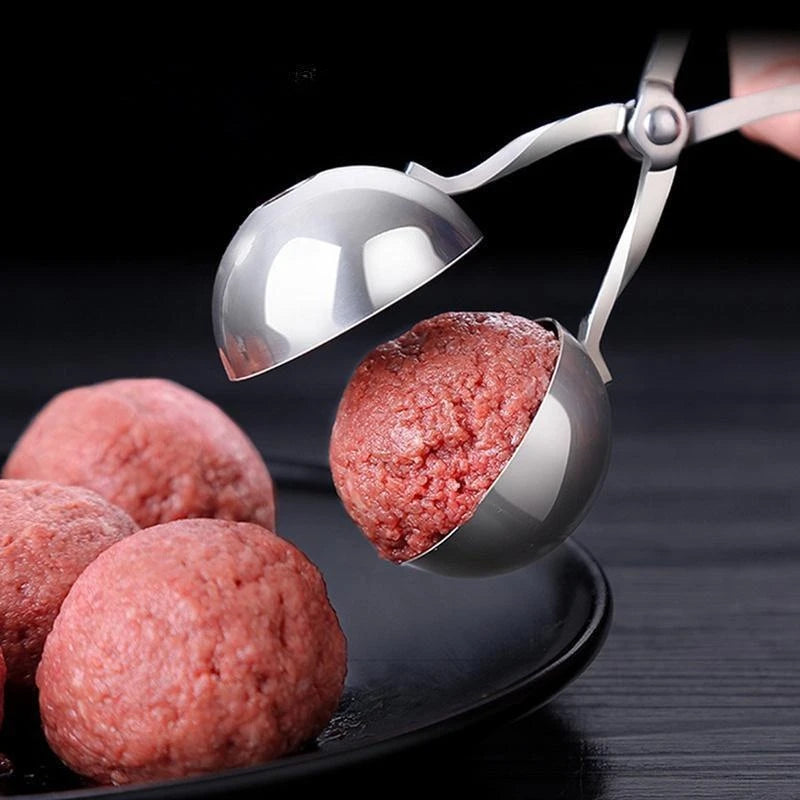 🍡 4️⃣ SabbaVie™ Meat Ball Maker Tool — Dual Scoop Design