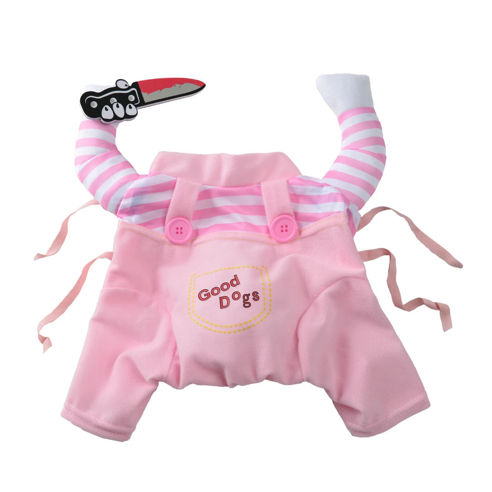 SabbaVie™ Pet Santa Costume – Christmas & Halloween Outfit for Pets