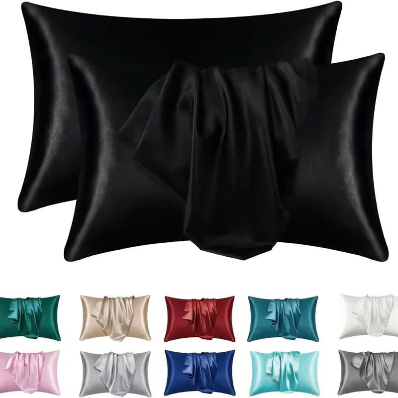 💤 SabbaVie™ Luxury Satin Beauty Sleep Pillowcase — Frizz-Free, Silky & Skin-Friendly Comfort