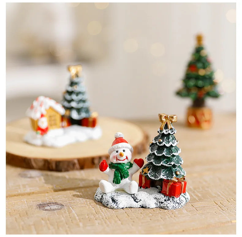 SabbaVie™ Festive Nordic Christmas Gnome Figurines – Holiday Table & Home Decorations