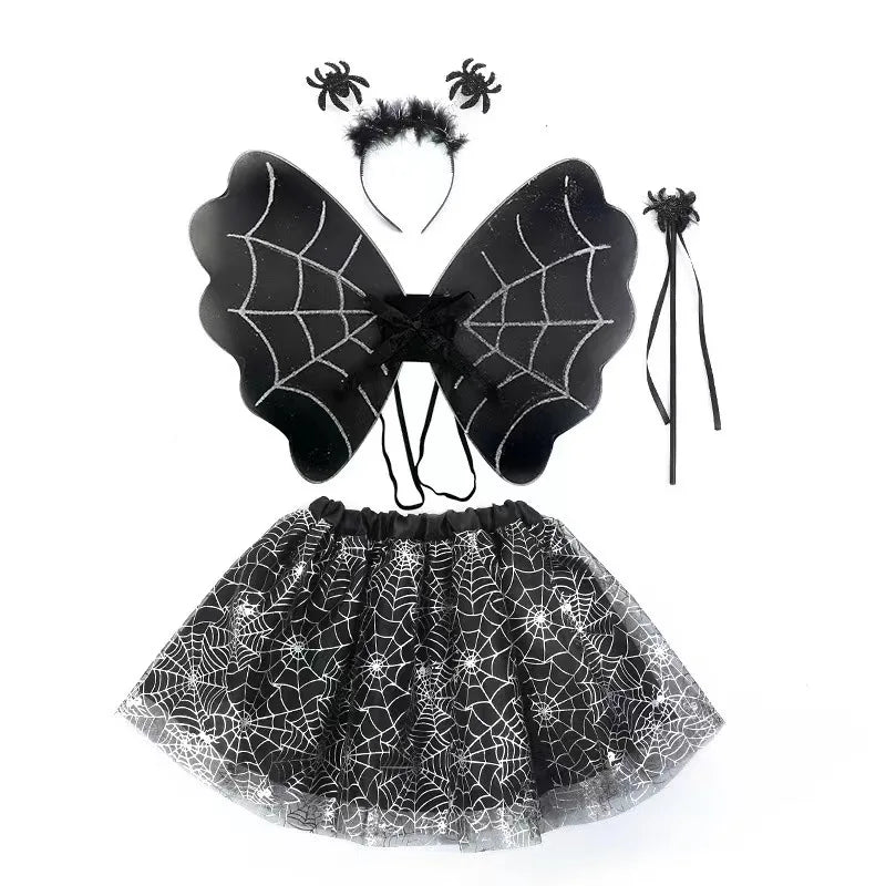 SabbaVie™ Halloween Dance Party Costume – Elegant Witch Dress
