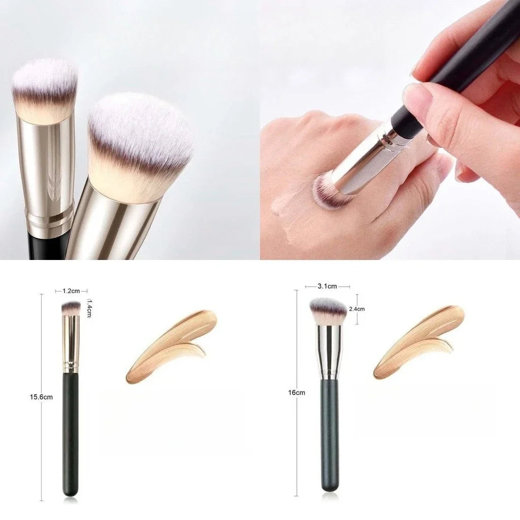 1/3Pcs Makeup Brushes Professional Foundation Concealer | SabbaVie™ Glow