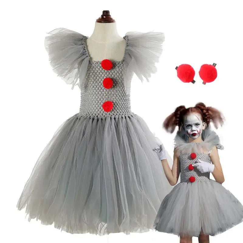 SabbaVie™ Horror Clown Costume – Scary Circus Halloween Outfit