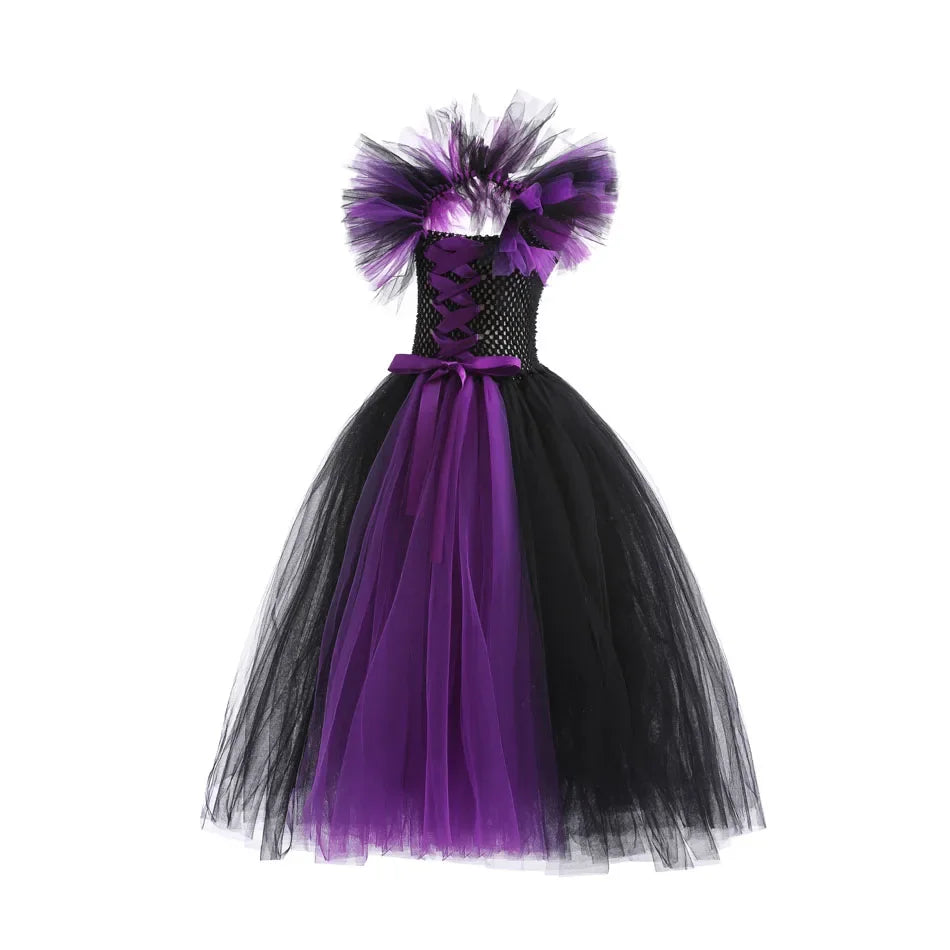 SabbaVie™ Queen of Darkness Costume – Elegant Witch Dress