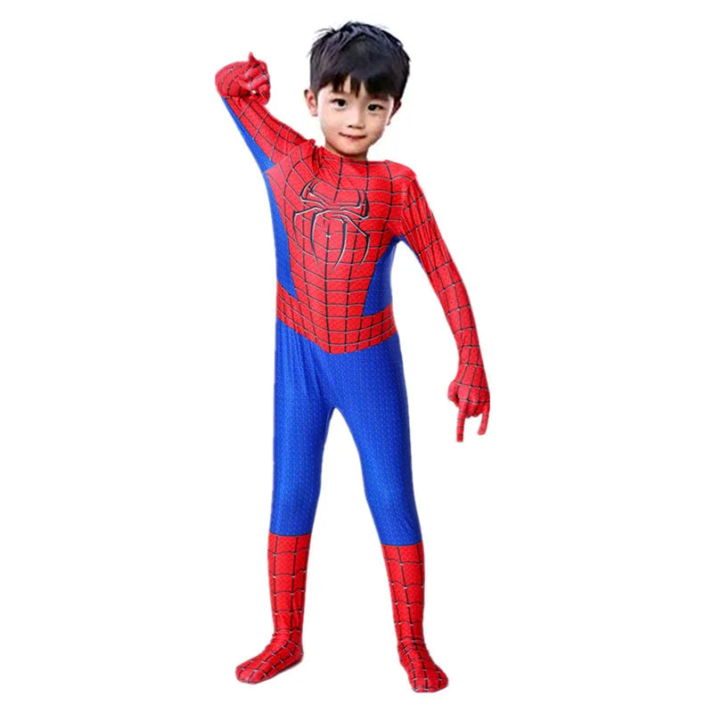 SabbaVie™ Kids Superhero Costume – Spider Halloween Suit