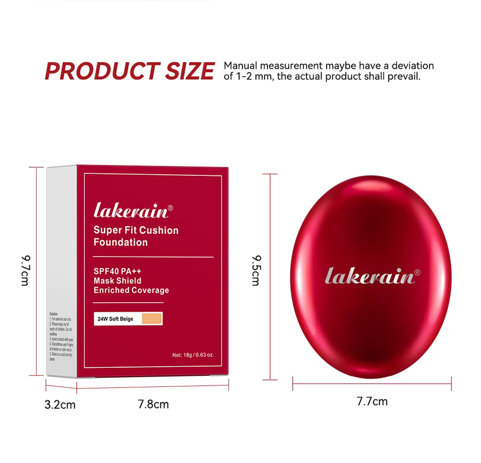 SabbaVie™ Sunscreen Cushion Foundation — SPF Glow Base