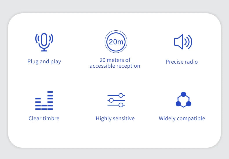 Basix 2.4G Wireless Lavalier Microphone – Portable Mini Clip-On Mic for iPhone & Android Live Streaming, Recording & Gaming (Sold by SabbaVie™)