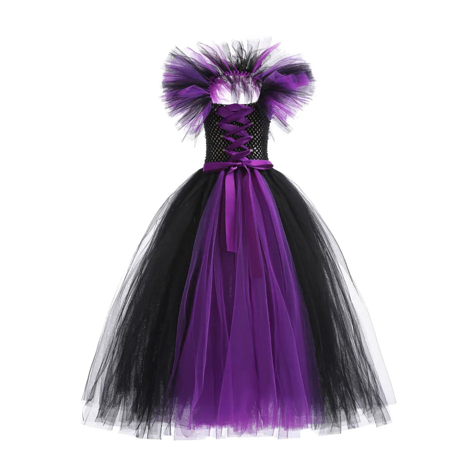 SabbaVie™ Queen of Darkness Costume – Elegant Witch Dress