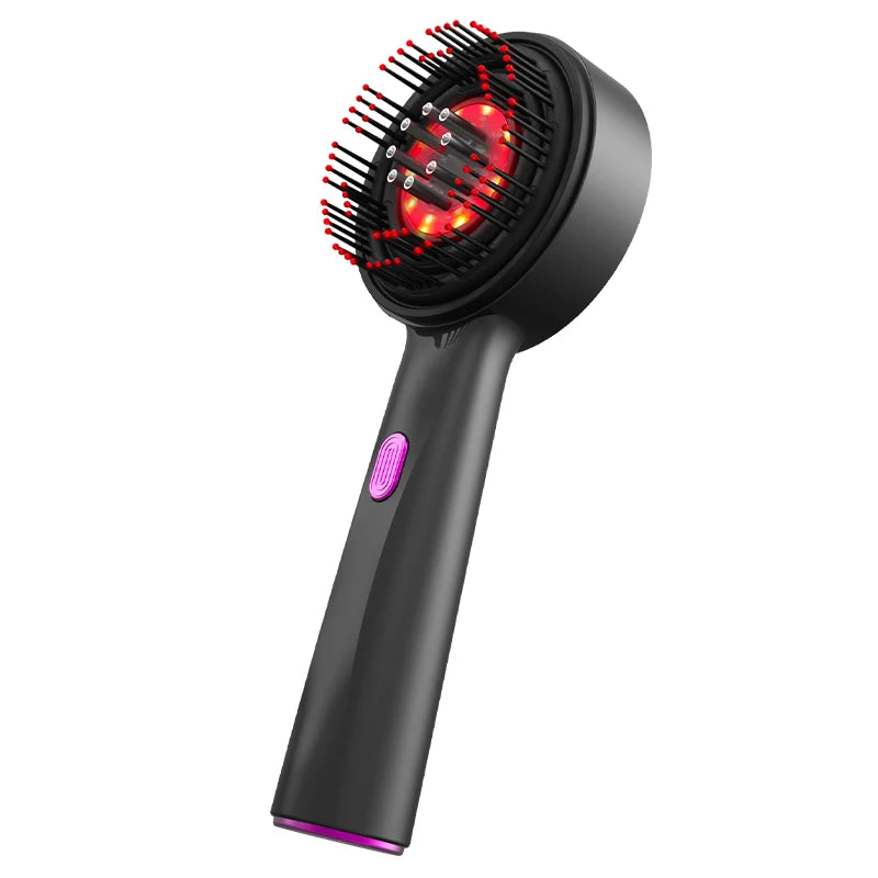💆‍♀️ 3️⃣ SabbaVie™ Electric Hair & Scalp Massage Comb — Vibrating Infrared Comb