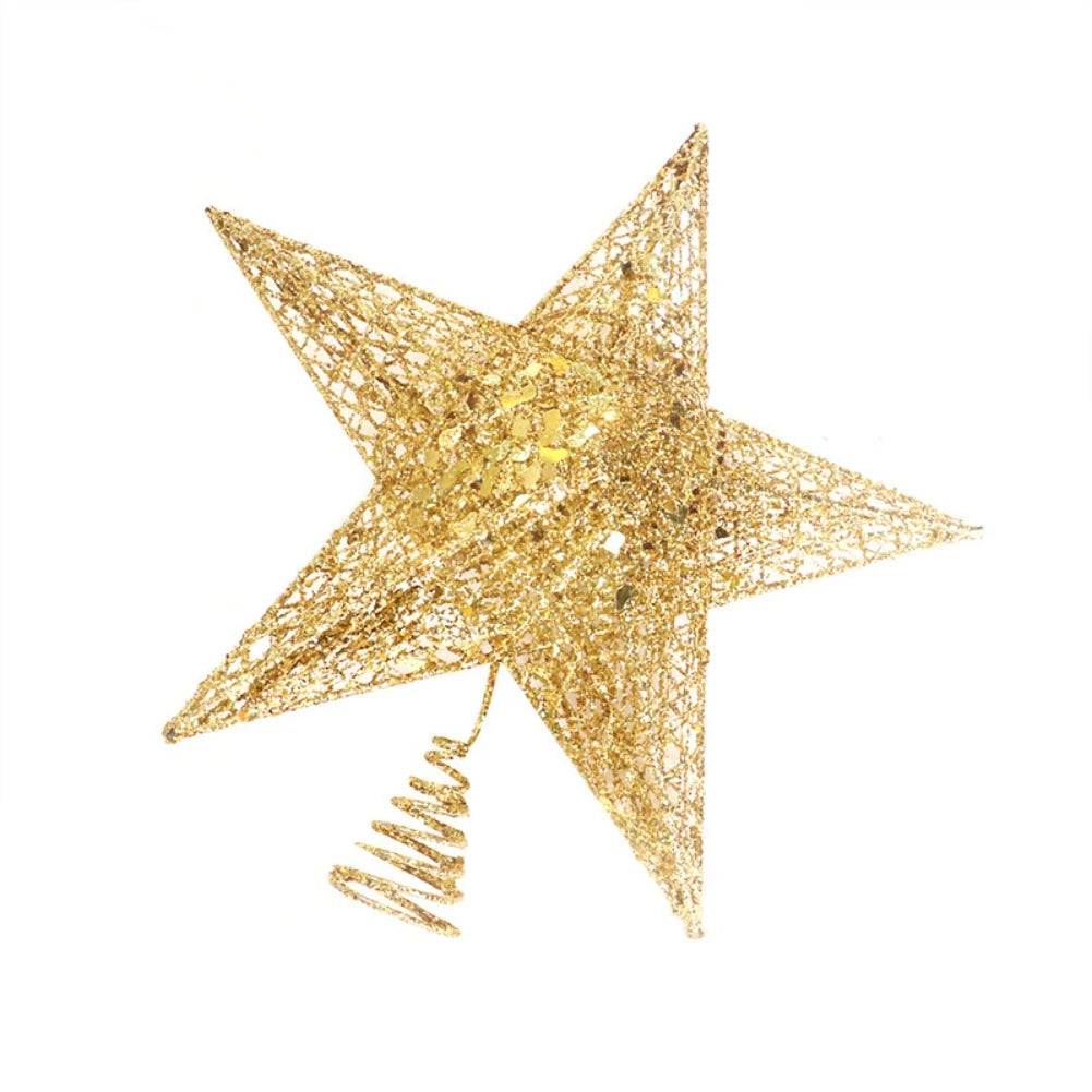 SabbaVie™ LED Christmas Tree Topper Star – 15/20/25cm