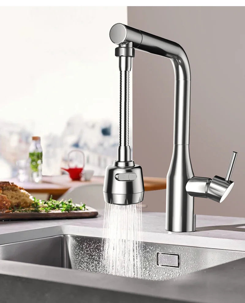 🚰 6️⃣ SabbaVie™ 2/3 Mode Faucet Extender — Adjustable Water Saver