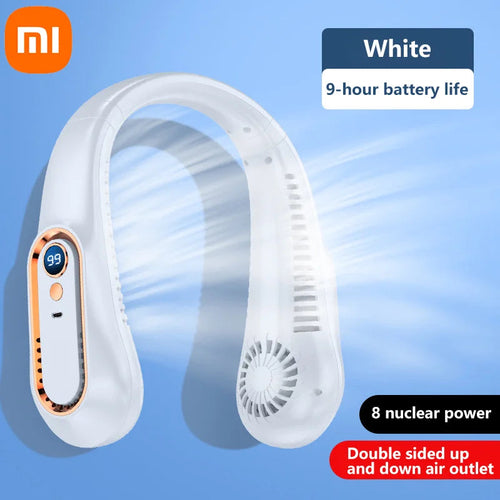 Xiaomi™ 8000mAh Electric Hanging Neck Fan – Sold by SabbaVie