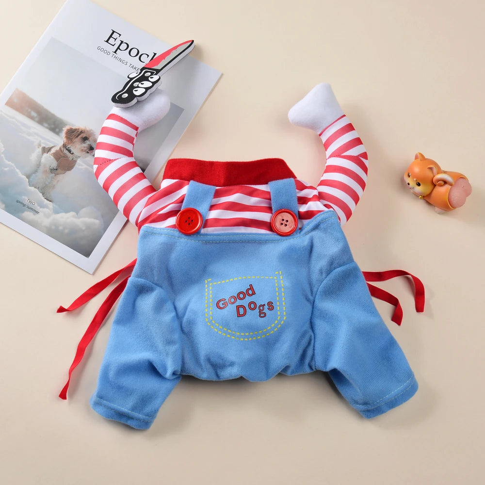 SabbaVie™ Pet Santa Costume – Christmas & Halloween Outfit for Pets