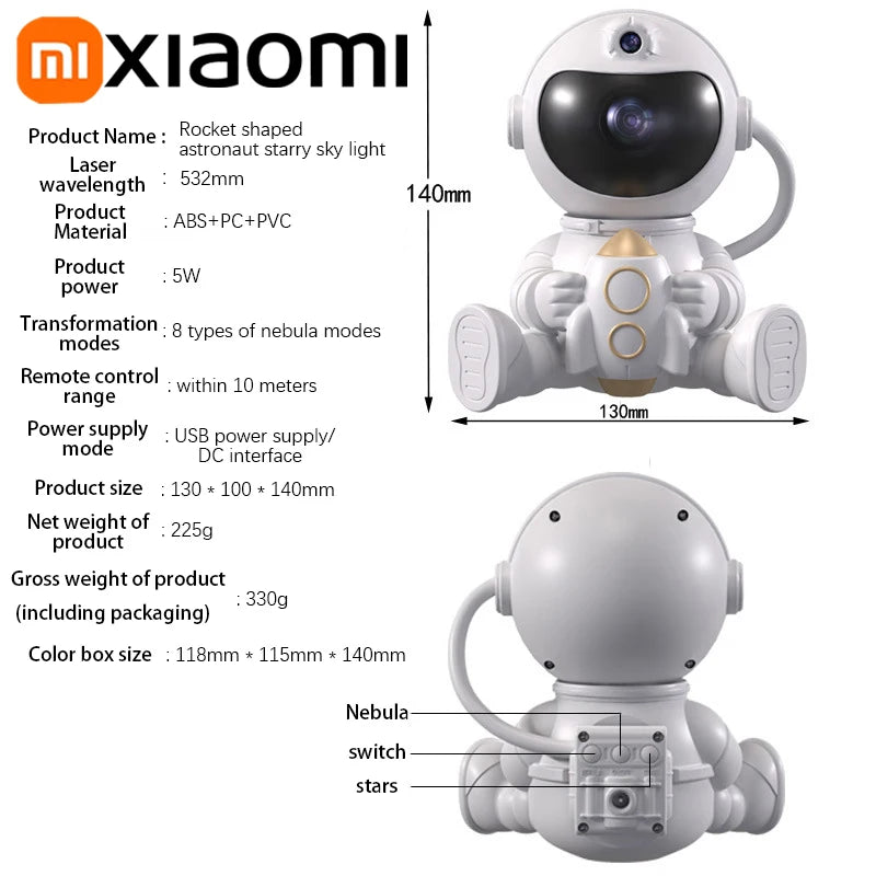 SabbaVie™ Xiaomi Galaxy Star Projector