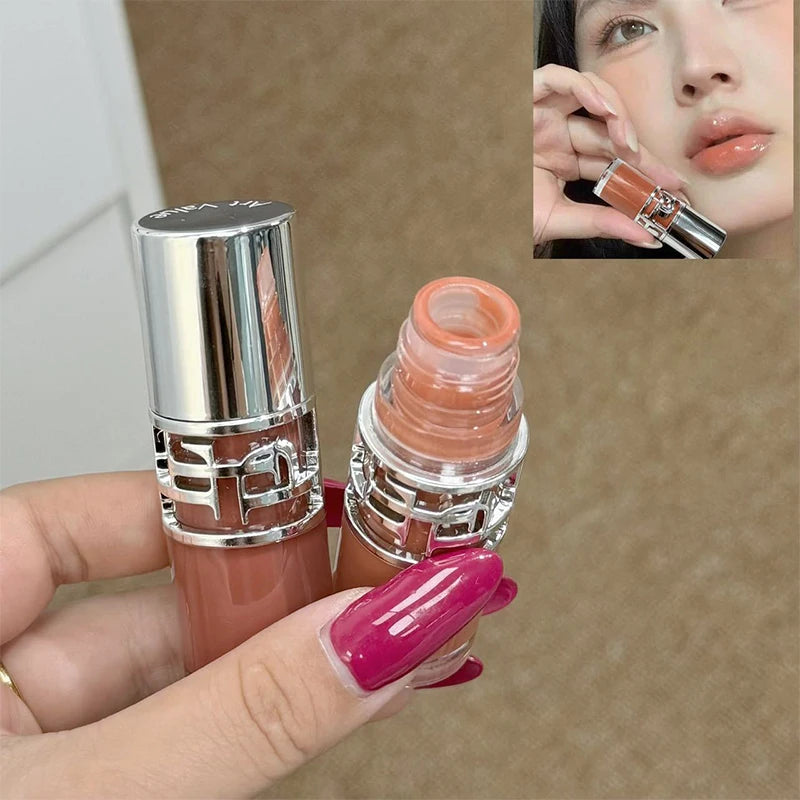 Luxury Glittering Mirror Lip Glaze – Shimmer Hydrating Lip Gloss (6 Colors) | Sold by SabbaVie™