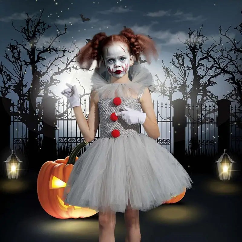 SabbaVie™ Horror Clown Costume – Scary Circus Halloween Outfit