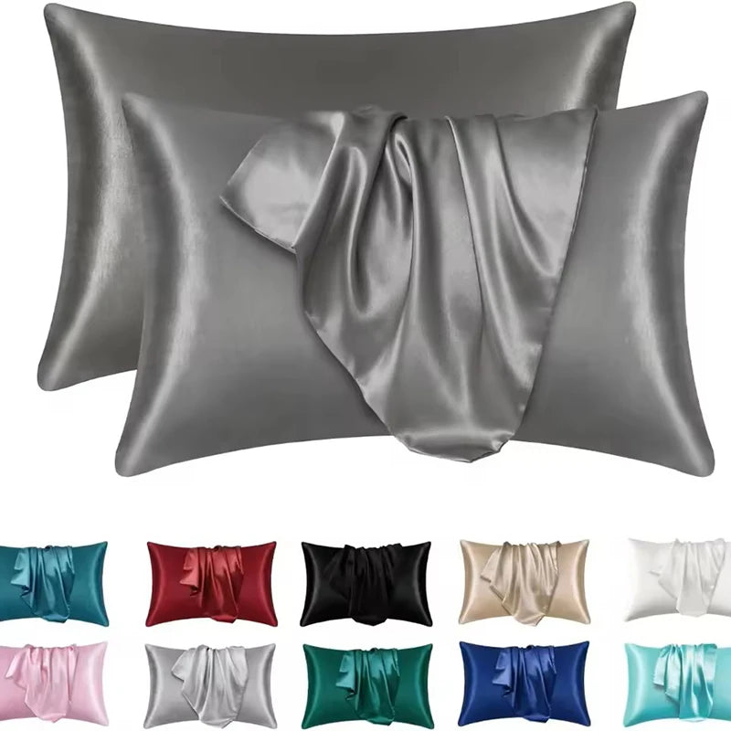 💤 SabbaVie™ Luxury Satin Beauty Sleep Pillowcase — Frizz-Free, Silky & Skin-Friendly Comfort