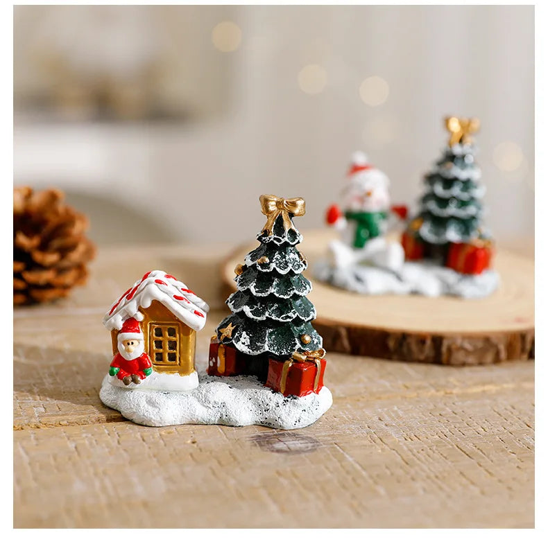 SabbaVie™ Festive Nordic Christmas Gnome Figurines – Holiday Table & Home Decorations